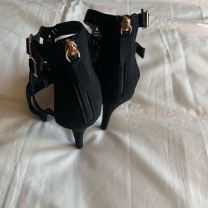 Charlotte Russe Shoes - Black Strappy Heels Charlotte Russe Shoes - Black Strappy Heels